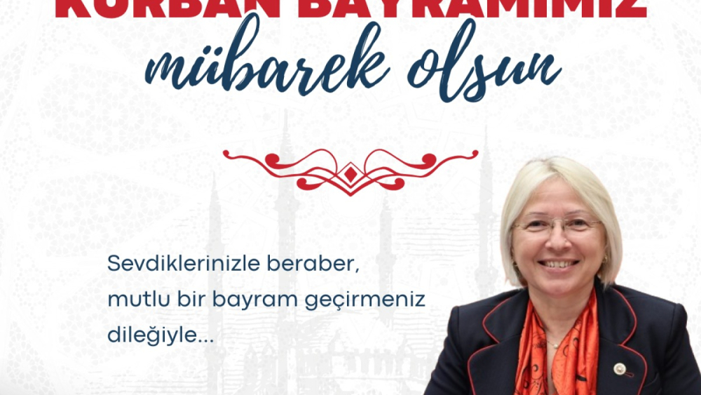 CHP TEKİRDAĞ MİLLETVEKİLİ SN. NURTEN YONTAR, KURBAN BAYRAMI DOLAYISIYLA KUTLAMA MESAJI YAYIMLADI!!!  CHP TEKİRDAĞ MİLLETVEKİLİ NURTEN YONTAR’IN KURBAN BAYRAMI MESAJI