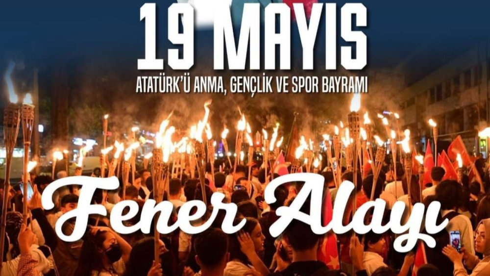 ÇORLU BELEDİYESİ 19 MAYIS ATATÜRK'Ü ANMA, GENÇLİK VE SPOR BAYRAMI DOLAYISIYLA, FENER ALAYI DÜZENLİYOR!!!