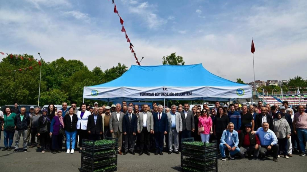 TEKİRDAĞ BÜYÜKŞEHİR BELEDİYESİ'NDEN TARIMSAL ÜRETİME BÜYÜK DESTEK!!!