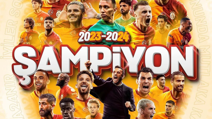 2023 - 2024 SÜPER LİG SEZONU ŞAMPİYONU GALATASARAY OLDU!!!