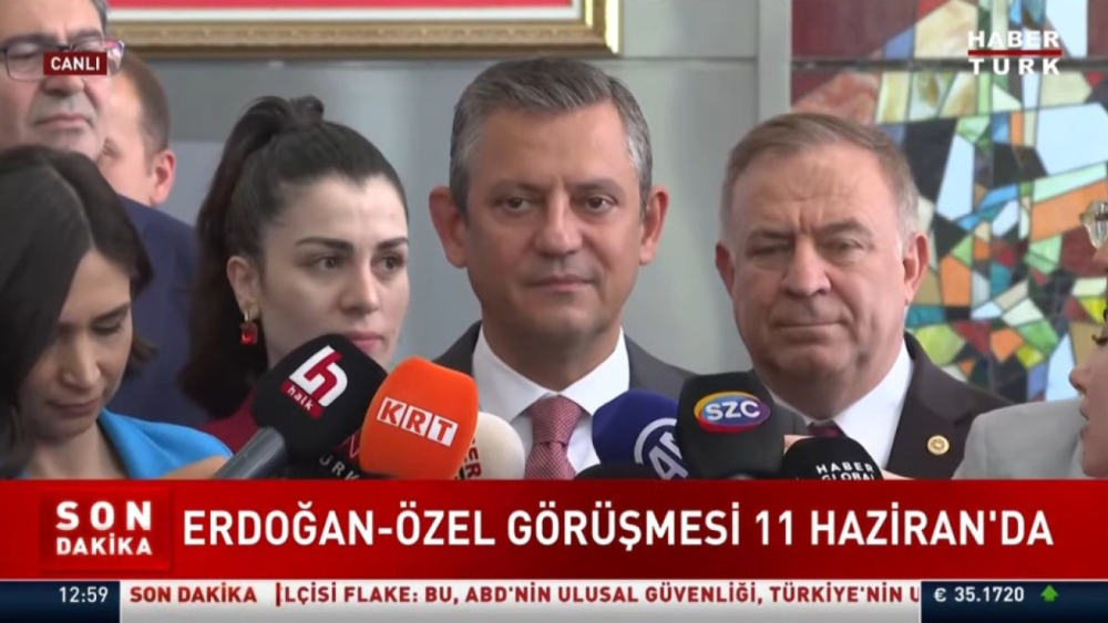 CHP GENEL BAŞKANI SN. ÖZGÜR ÖZEL ; " BİZ BİR ERKEN SEÇİM ÇAĞRISI YAPMIYORUZ. ERKEN SEÇİM ÇAĞRISINI MİLLET YAPAR. "